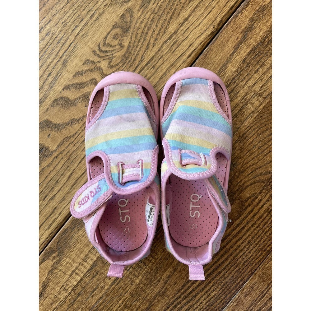 Pink Striped Water Shoes